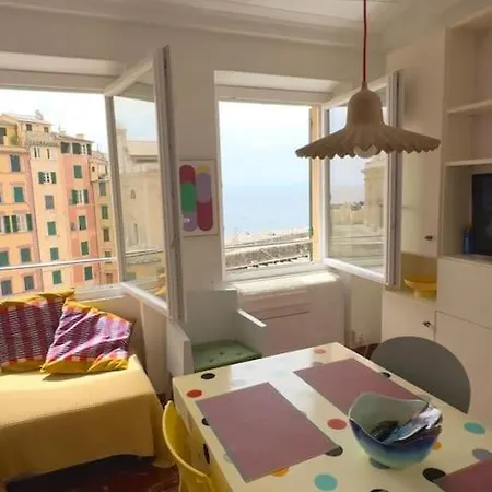 Attico Sul Porticciolo Antico Di Lägenhet Camogli