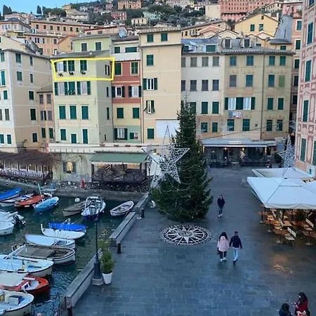 Attico Sul Porticciolo Antico Di Lägenhet Camogli